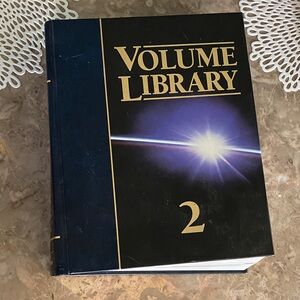 Volume Library 2 Hardcover Reference Book - Black and Blue